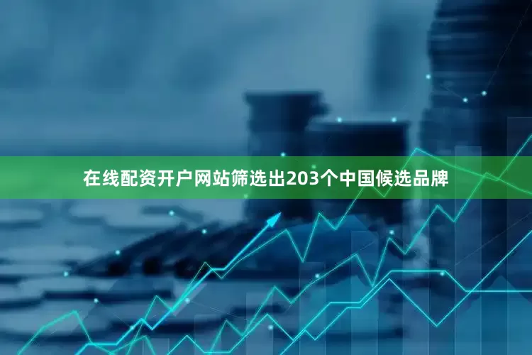 在线配资开户网站筛选出203个中国候选品牌